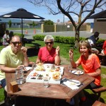 Lunch on the Tour de Hawkes Bay