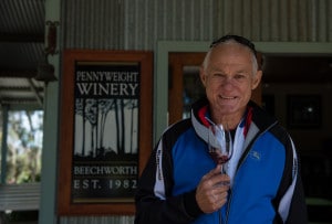 Wine tasting on murray to mountains cycling tour
