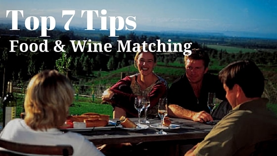 Top tips for food and wine matching