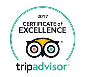Tour de Vines 2017 Certificate of Excellence