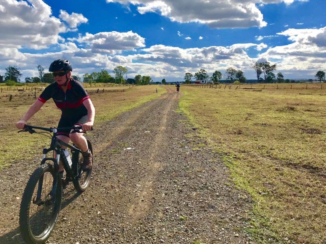 Brisbane Valley Rail Trail cycling