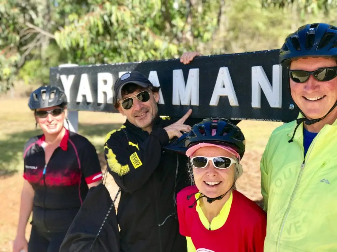 Brisbane Valley Rail Trail cycling