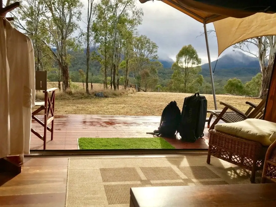 Glamping on Scenic Rim Hike Queensland