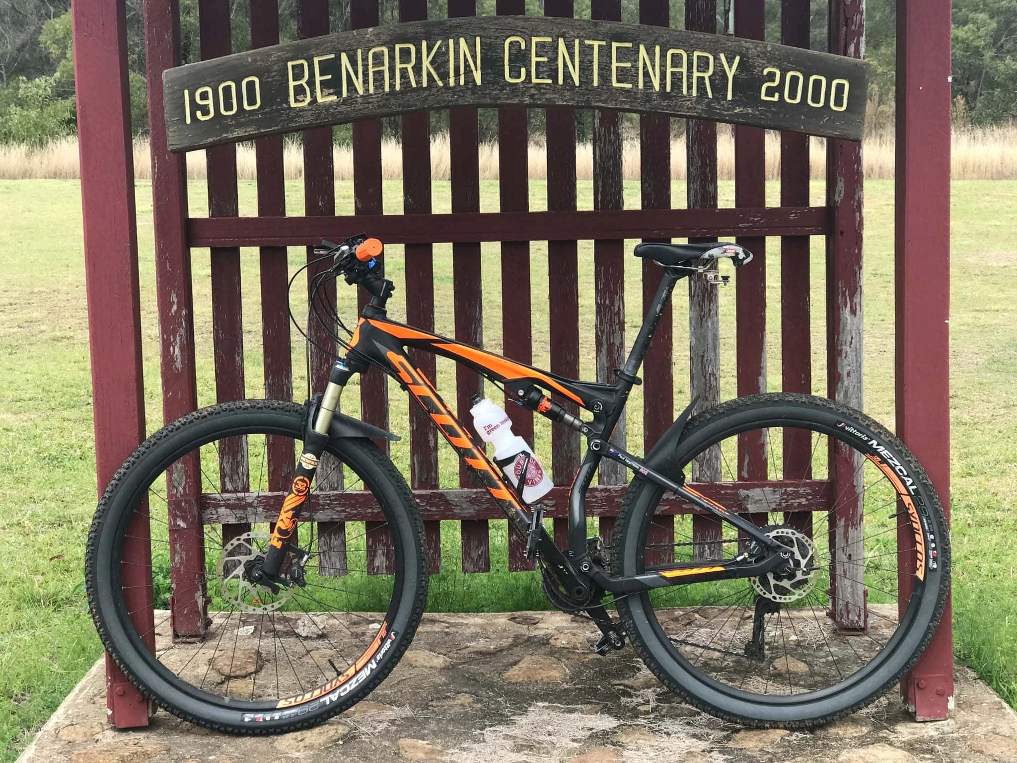 The Ideal bike for cycling the Brisbane Valley Rail Trail.