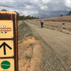 Brisbane Valley Rail Trail cycling tour