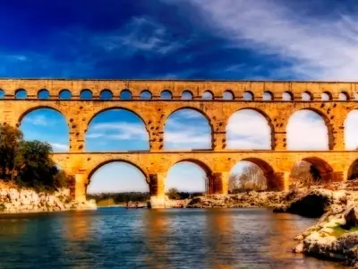 Tour De Vines France Provence Rideandseek Pont Du Gard