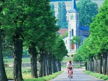 cycling tour burgundy