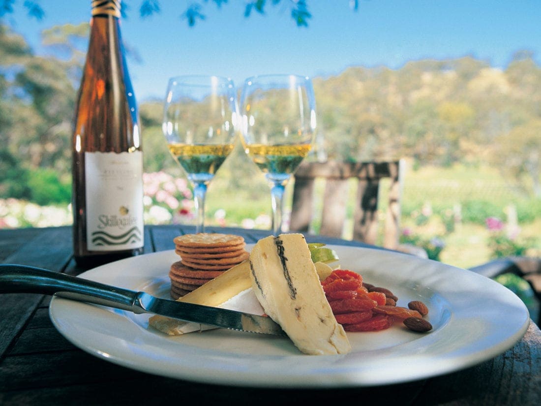 Food on Riesling Rail Trail tour