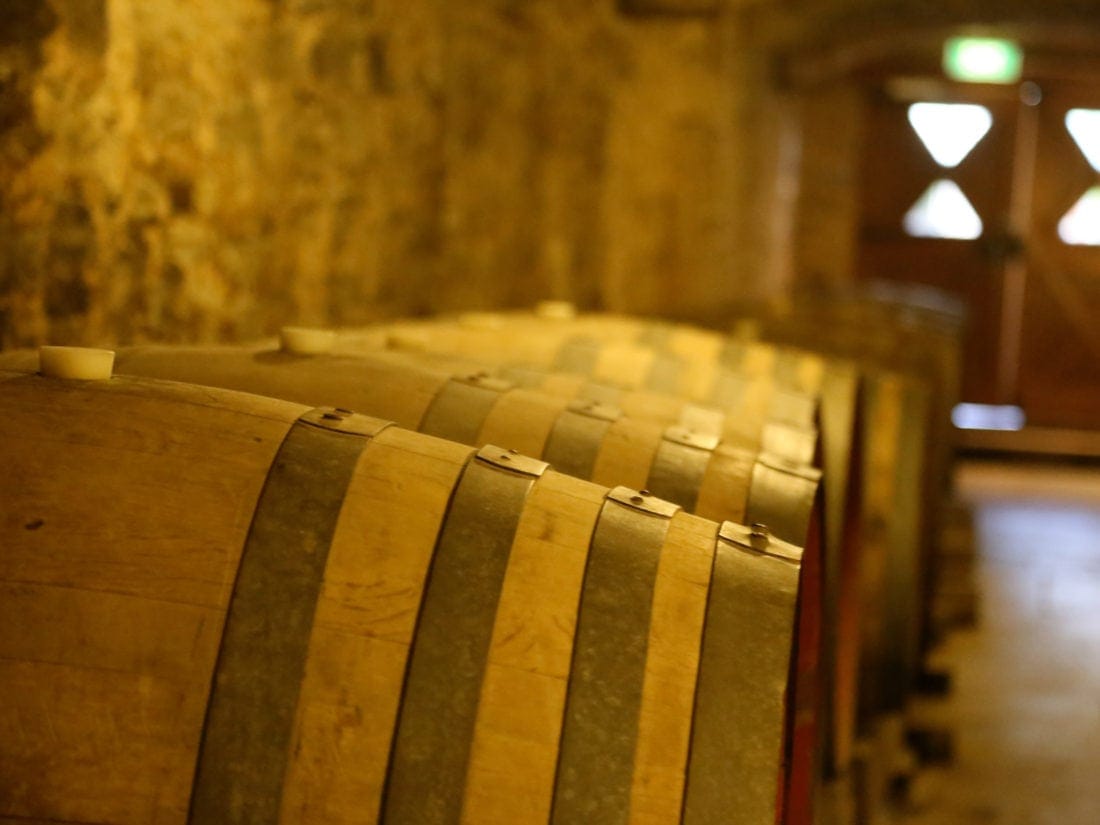 Winery visit on Riesling Rail Trail tour