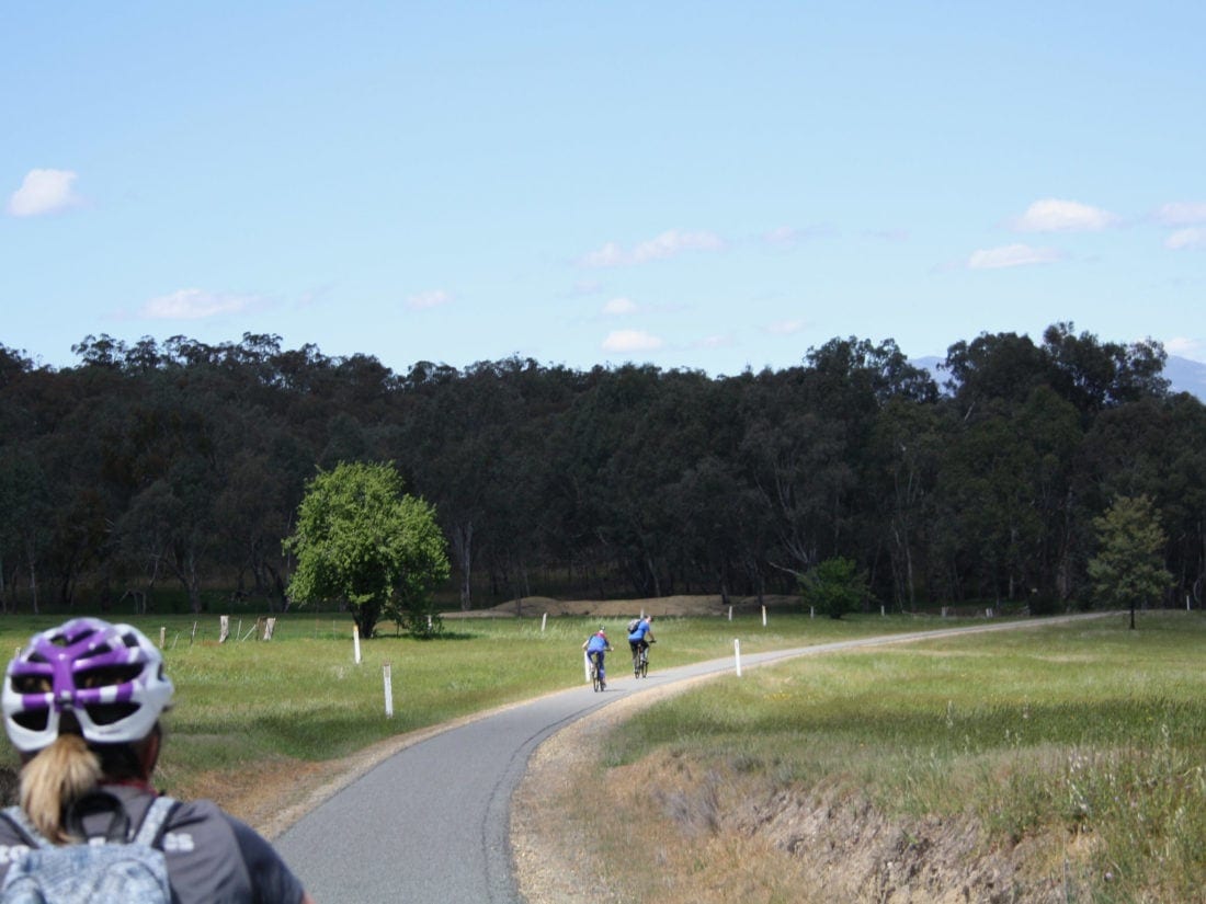Murray to Mountains Rail Trail tour