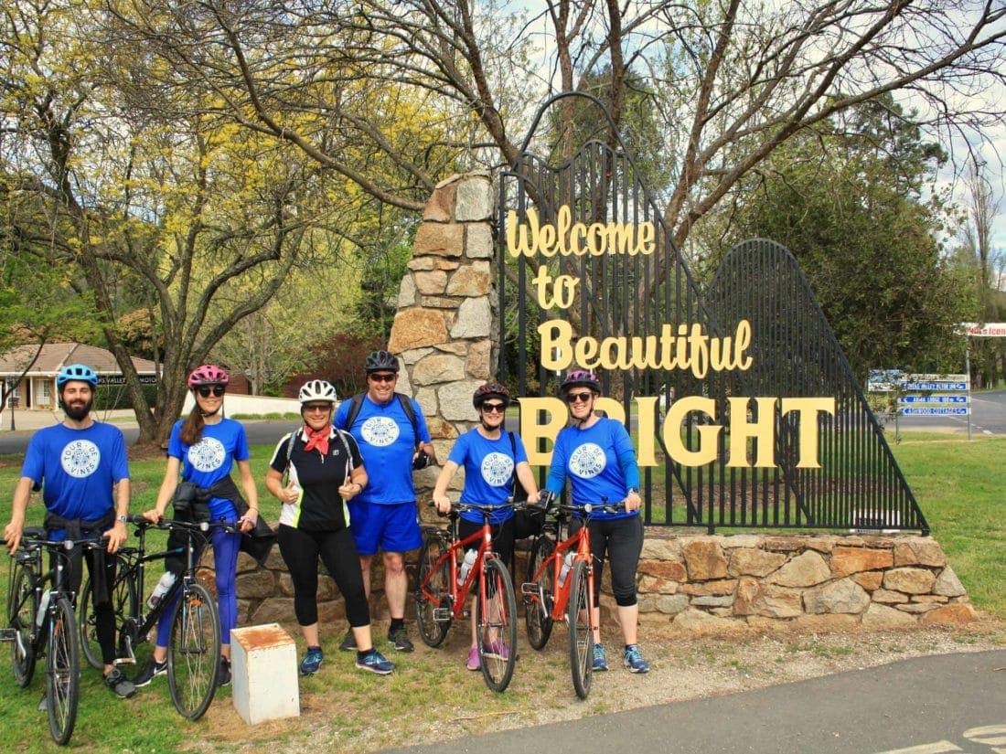 Murray to Mountains Rail Trail tour