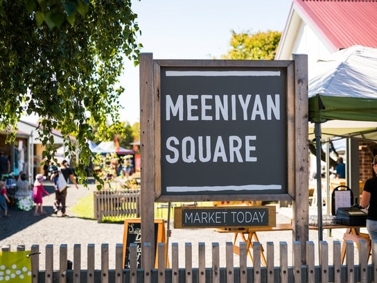 Meeniyan Market on the Great Southern Rail Trail Meeniyan Market on the Great Southern Rail Trail