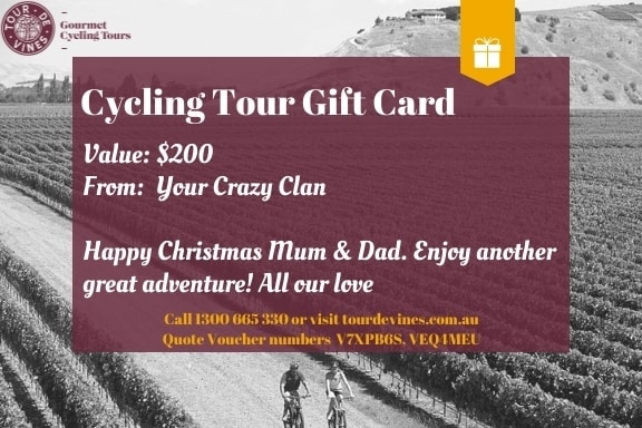 Cycling tour Gift Card