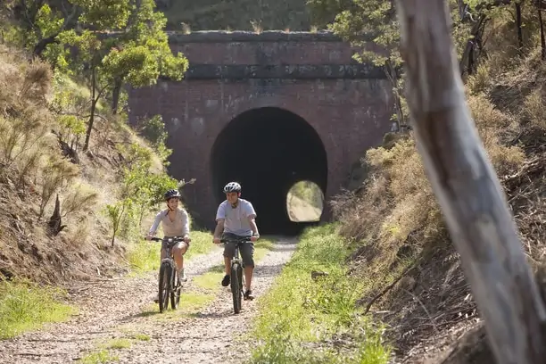 Cheviote Tunnel on the Great Victorian Rail Trail