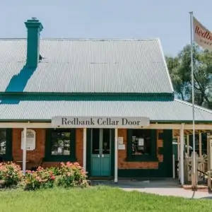 Redbank Cellar door on the Murray to Mountains Rail Trail