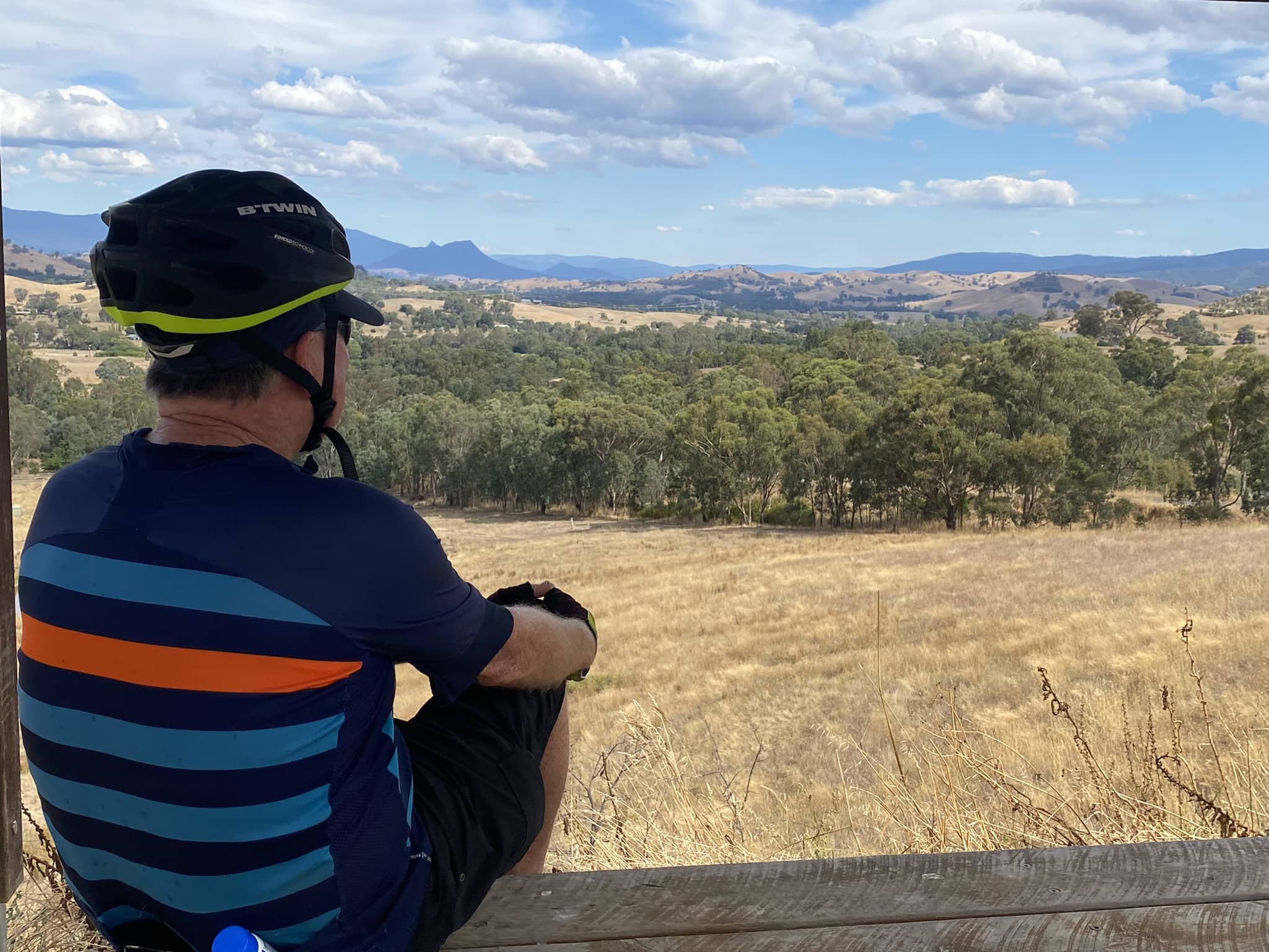 Great views on the Great Victorian Rail Trail Great views on the Great Victorian Rail Trail