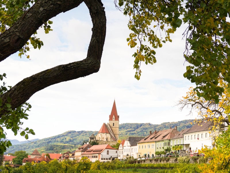 austrian village on the danube river