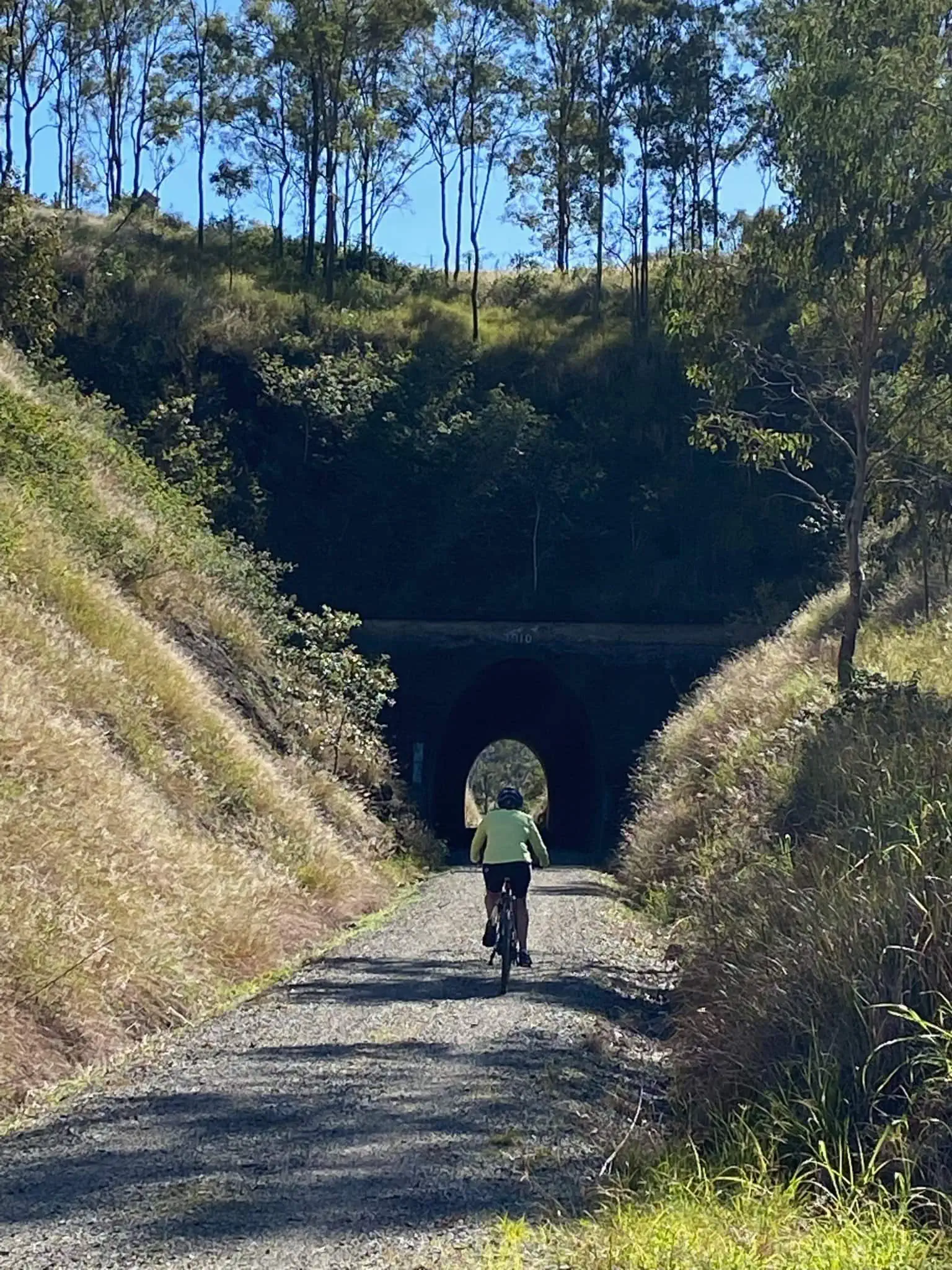 Cycling tour on the Brisbane Valley Rail Trail queensland