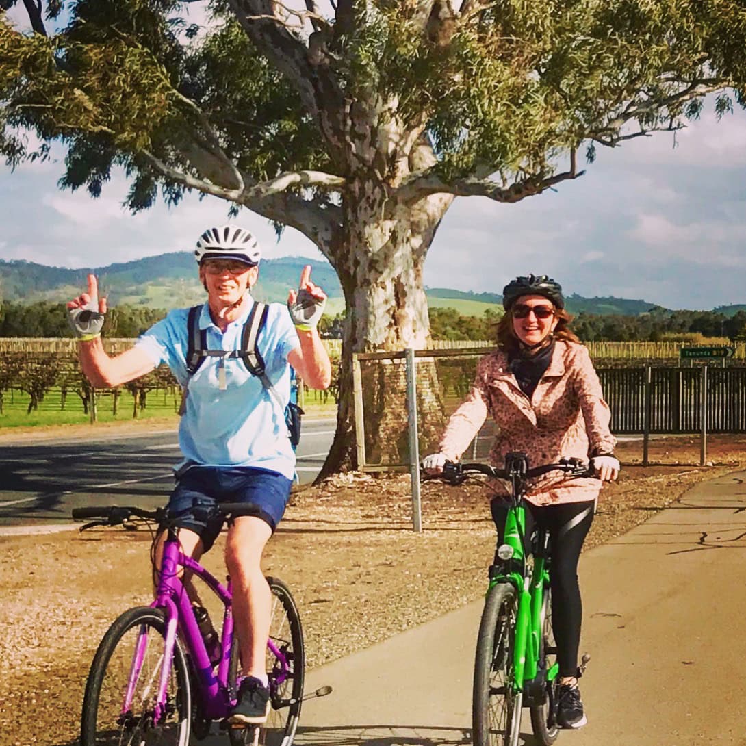 Cycling the Barossa Trail in South Australia Cycling the Barossa Trail in South Australia