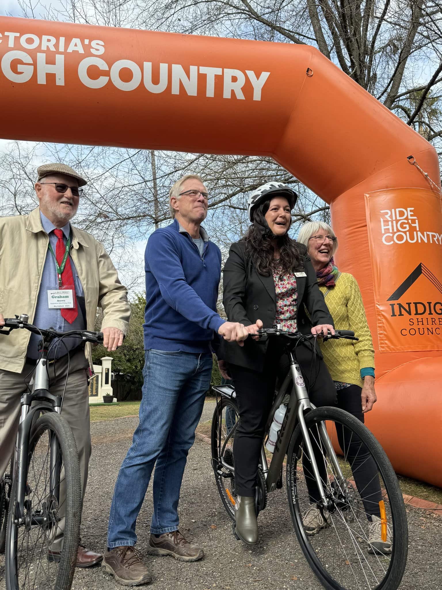 New Yackandandah extension opens on Murray to Mountains Rail Trail New Yackandandah extension opens on Murray to Mountains Rail Trail