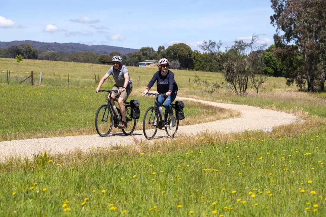 Yackandandah extension on the Murray to Mountains Rail Trail