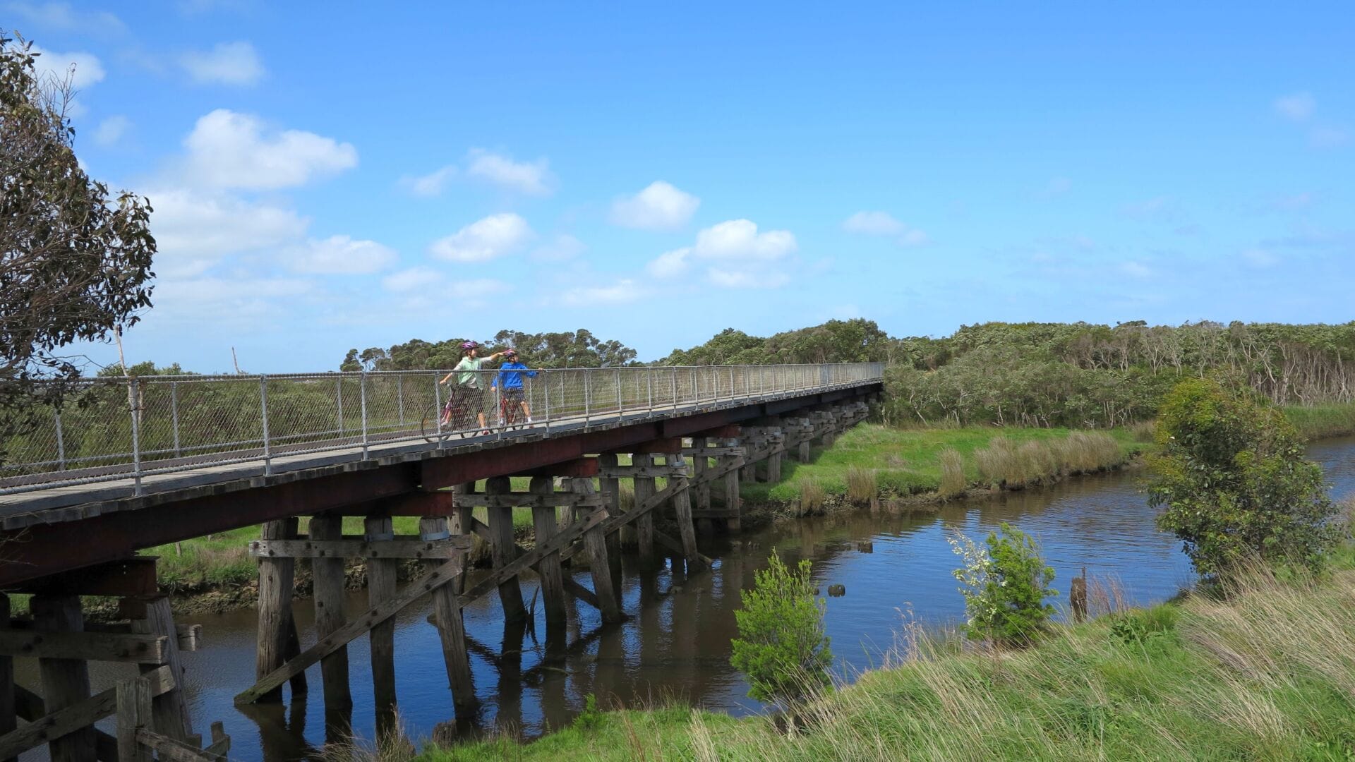 dalyston bridge on the bass coast trail