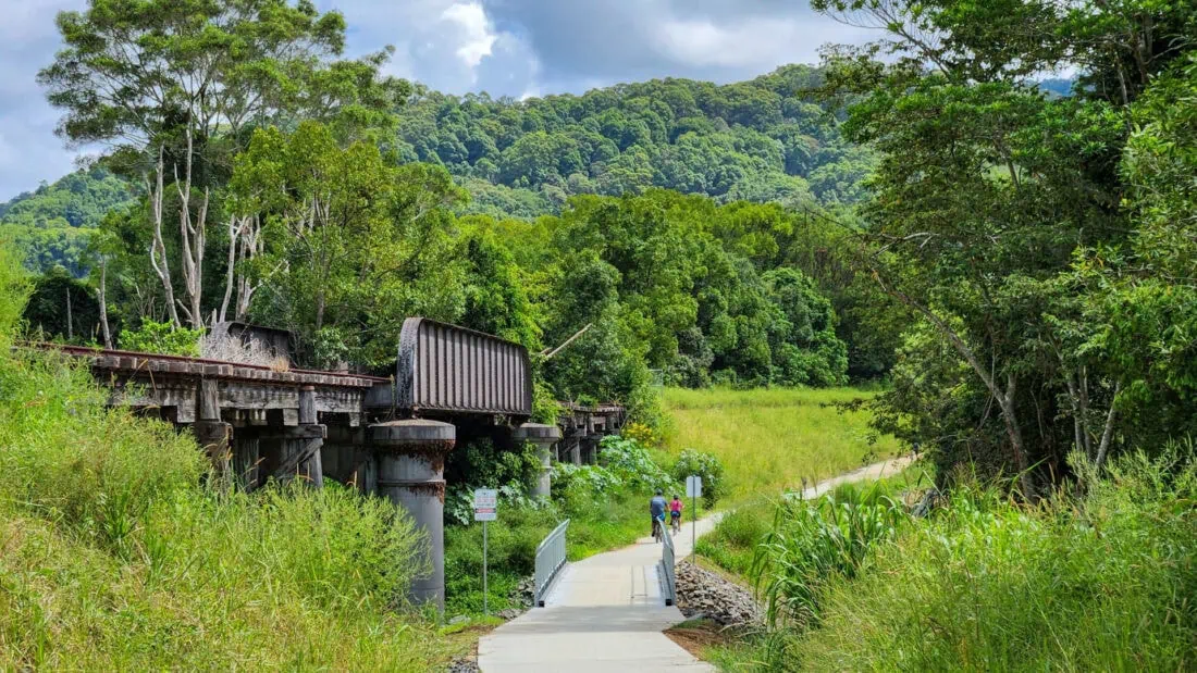 upper burringbar bridge northern rivers rail trail