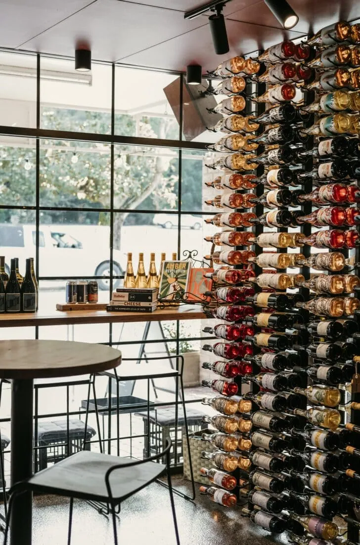 wine shop at burringbar on the northern rivers rail trail