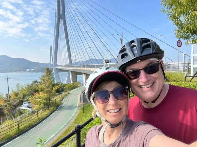 Cycling the Shimanami Kaido in Japan