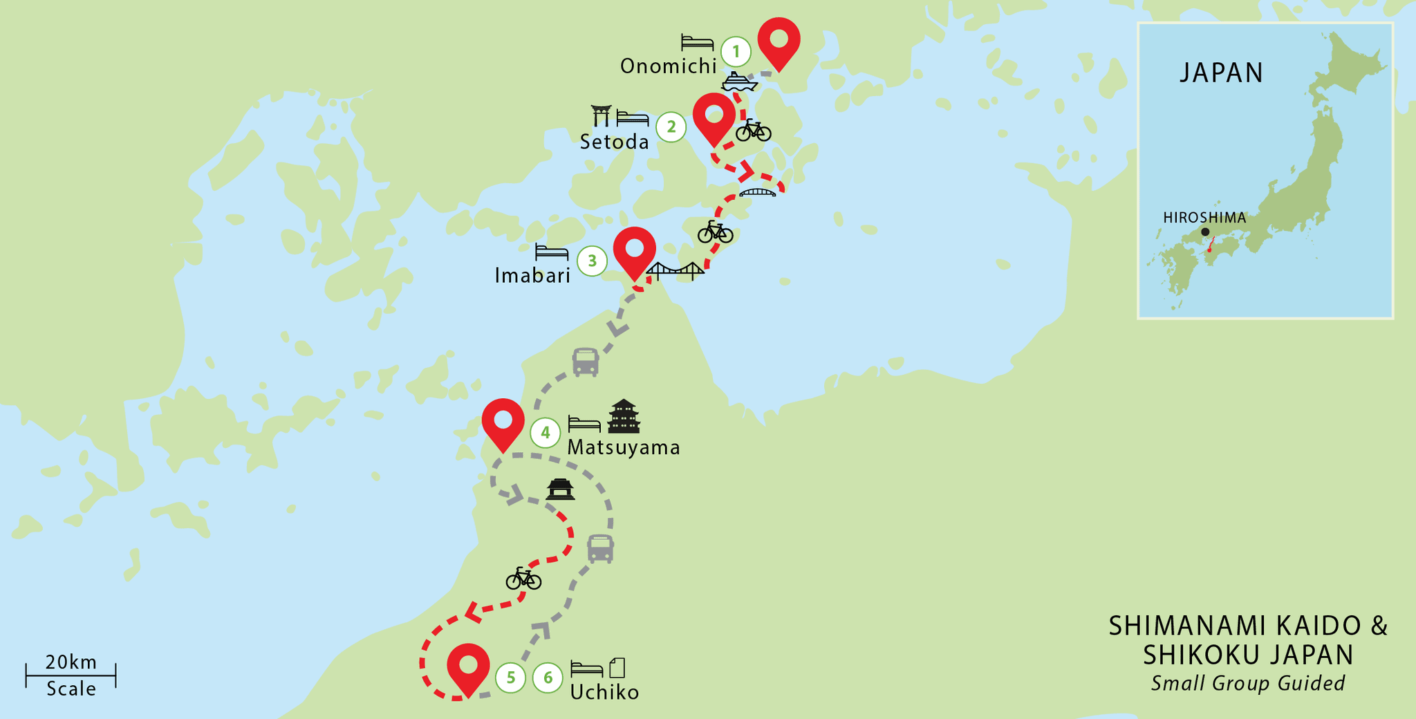Shimanami & shikoku cycling tour Shimanami Kaido & shikoku Japan cycling tour