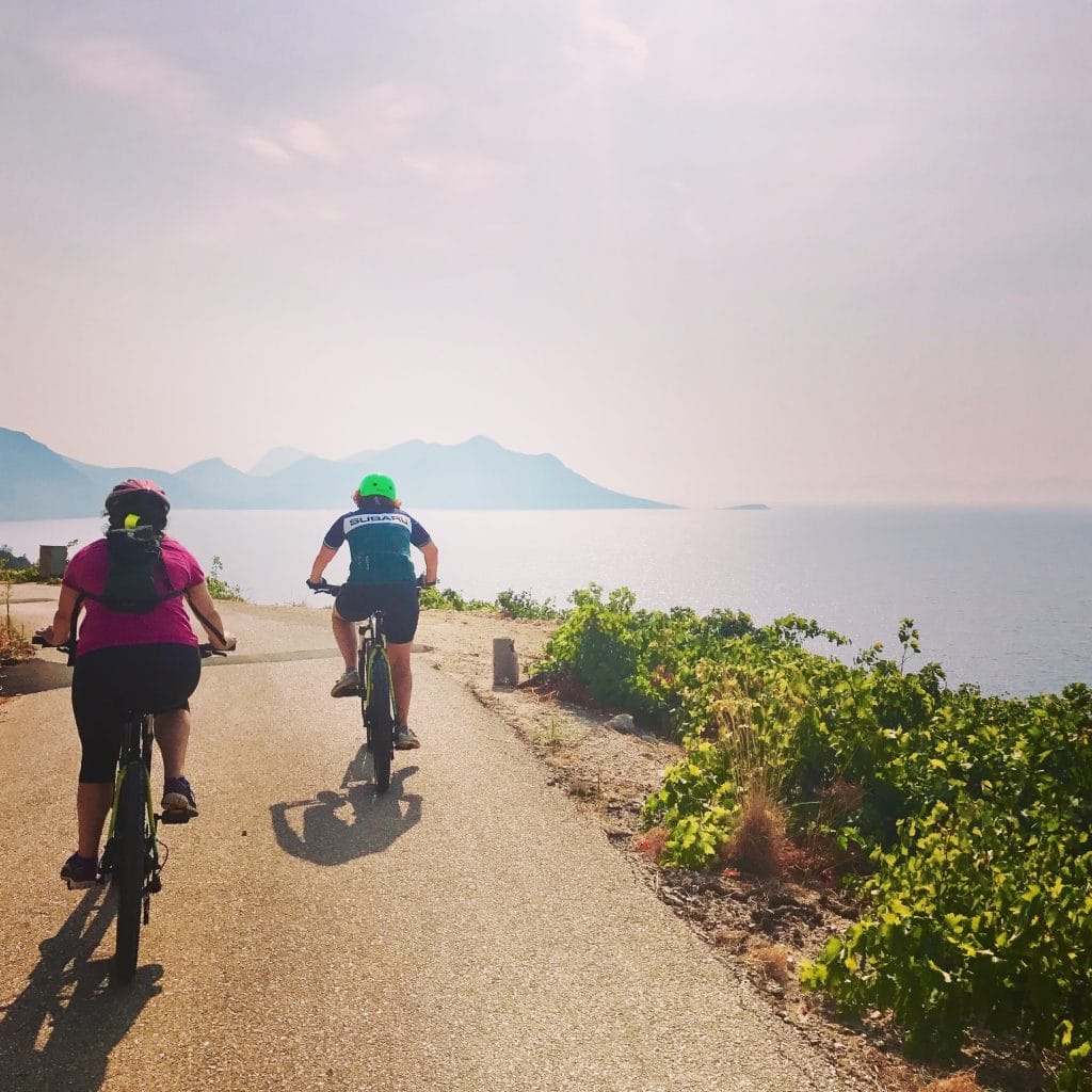 island cycling tour in croatia