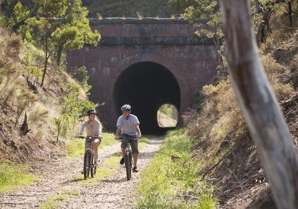Cheviote Tunnel on the Great Victorian Rail Trail