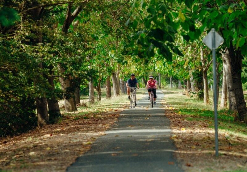 Cycling in Bright