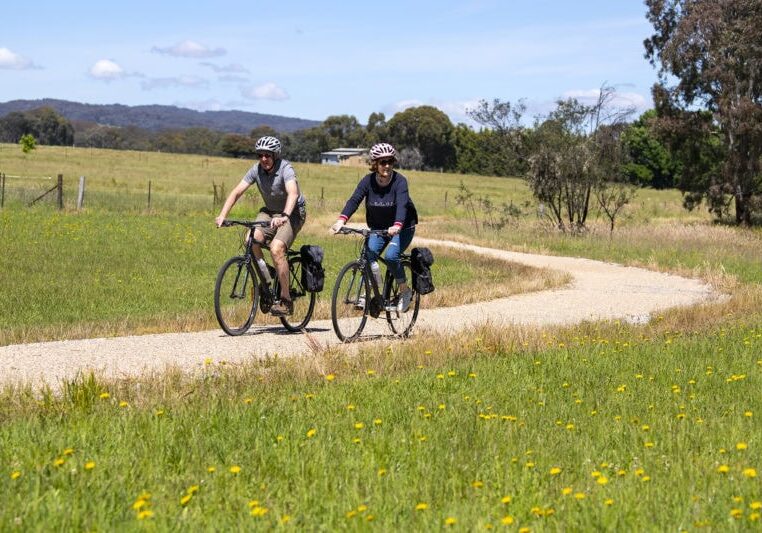 Yackandandah extension on the Murray to Mountains Rail Trail